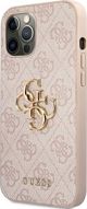 Guess Guess 4G Big Metal Logo - Etui iPhone 12 Pro Max (ροζ) (GUHCP12L4GMGPI) - 1035560