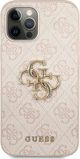 Guess Guess 4G Big Metal Logo - Etui iPhone 12 Pro Max (ροζ) (GUHCP12L4GMGPI) - 1035560
