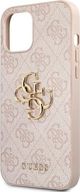 Guess Guess 4G Big Metal Logo - Etui iPhone 12 Pro Max (ροζ) (GUHCP12L4GMGPI) - 1035560