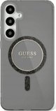 GUESS θήκη για SAMSUNG S25 GUHMS25SHFGEREK (Μαγνητικός IML Glitter Circle) μαύρο