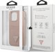 Guess Guess GUHCP13LPSATPP iPhone 13 Pro / 13 6,1" ροζ/ροζ σκληρή θήκη SaffianoTriangle Logo Cardslot