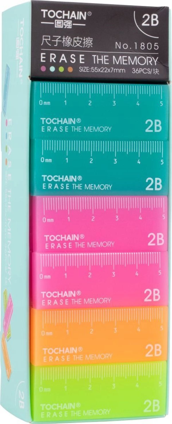 Gomma gel για μολύβι The Memory (36 τεμάχια)