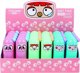 Gumka do olowka w obudowie Baby Face (24szt)