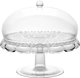 Guzzini VANITY Kuchenplatte mit Fuß und Haube Clear