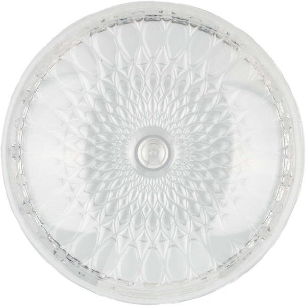 Guzzini VANITY Kuchenplatte mit Fuß und Haube Clear
