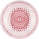 Guzzini VANITY Kuchenplatte mit Fuß und Haube Flamingo pink