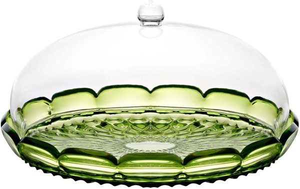 Guzzini VANITY Tortenglocke Water lily green