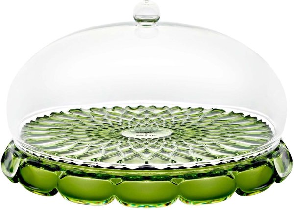 Guzzini VANITY Tortenglocke Water lily green
