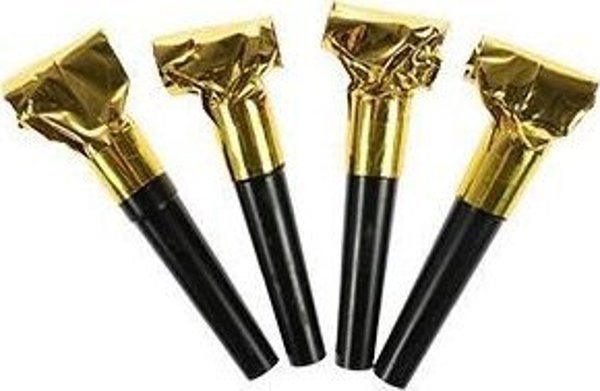 Σφυρίχτρες glam party 4τμχ