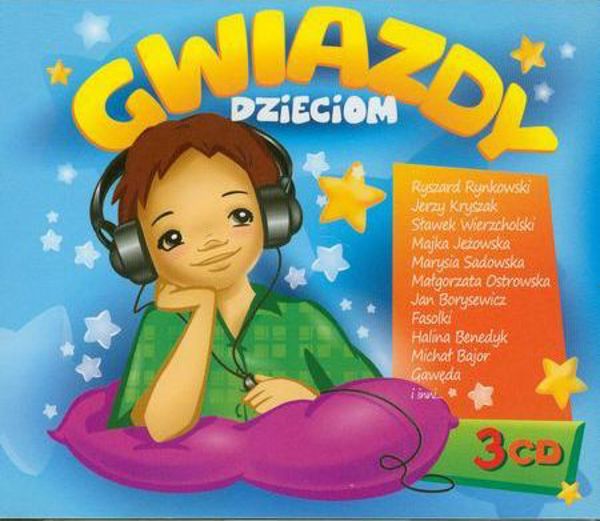 Gwiazdy dzieciom 2 - niebieskie 3CD