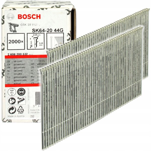 GWOSDZ SK64-20 44G 1.6MM 2'000 PC