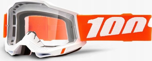 Γυαλιά Motocross 100% Accuri 2 Sevastopol, Διαφανής Αντιθαμβωτική Ζελατίνα, Με Τριπλή Στρώση Αφρού
