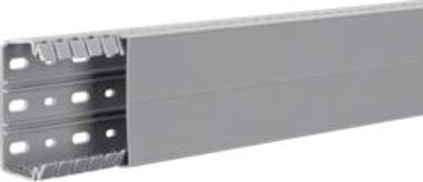 Hager Κανάλι κράτησης καλωδίων BA7 40 x 80mm γκρι πέτρα 2m (BA740080)