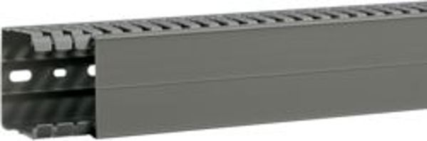 Hager Κανάλι κράτησης καλωδίων BA7A 60 x 60mm γκρι πέτρα 2m (BA7A60060)