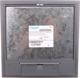 Hager tehalit.VE-EE Pokrywa uchylna VQ06 200x200 wykladzina 5mm stal szary PA VQ06057011