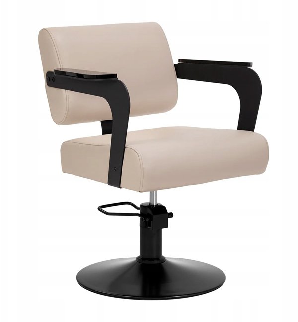 Hair System Fotel fryzjerski Jet latte Μπεζ