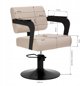 Hair System Fotel fryzjerski Jet latte Μπεζ
