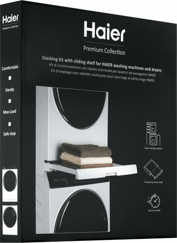 Haier Haier Premium Collection Stacking Kit HASTKU10, white