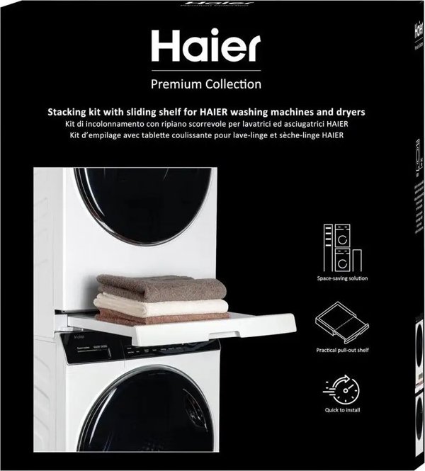 Haier Haier Premium Collection Stacking Kit HASTKU10, white