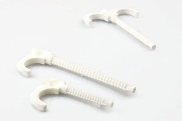 Elektroplast Stróża Γάντζος Επιδαπέδιος Μονός 015.1, Μήκος 48 mm
