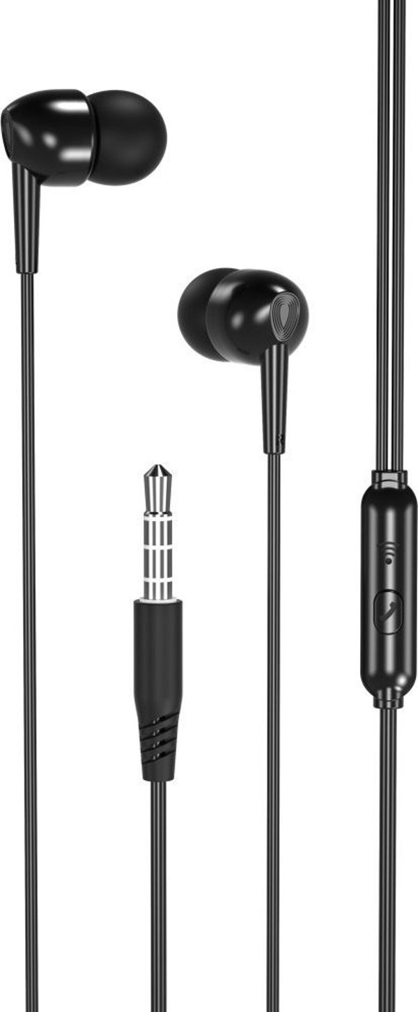 Hands Free Stereo XO EP37 3.5mm Μαύρο