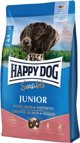 Happy Dog Sensible Junior, ξηρά τροφή για κουτάβια 7-18 μηνών, σολομός και πατάτα, 4 kg