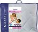 Μαξιλάρι Ύπνου Happy Καπιτονέ από Microfiber, Λευκό, 70x80 εκ.
