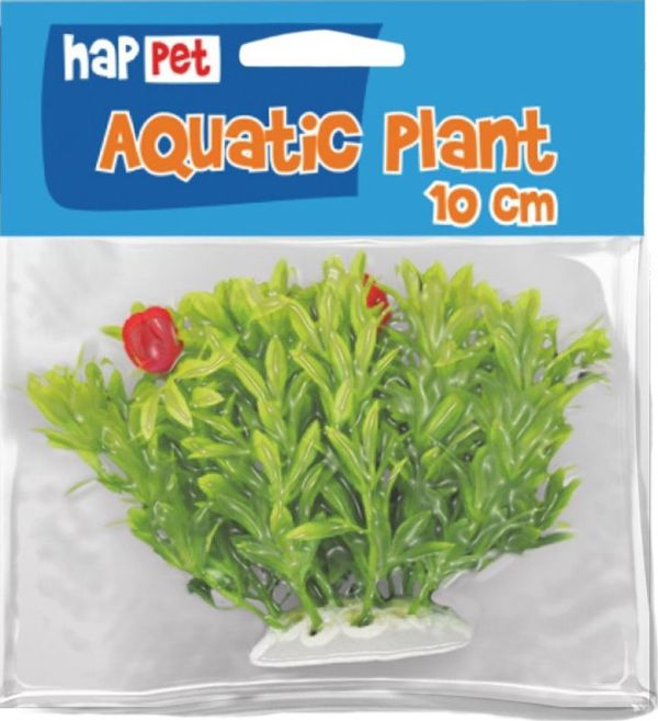 Happet Τεχνητό Φυτό Ενυδρείου 10cm – Διακοσμητικό Φύλλο για Ενυδρεία
