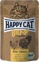 Happy Cat Bio Organic Υγρή Τροφή Γάτας με Κοτόπουλο & Γαλοπούλα, 85g
