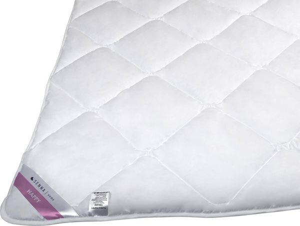 NoName Πάπλωμα Καλοκαιρινό Happy Microfiber, Ελαφρύ, Λευκό, 200x220cm