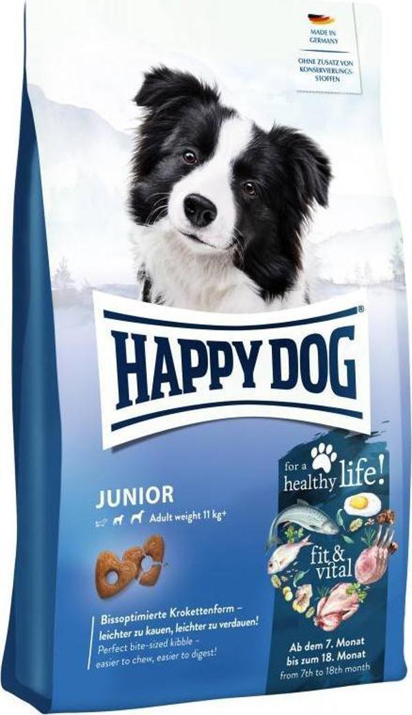 Happy Dog Fit&Vital Junior ξηρά τροφή για κουτάβια 7-18 μηνών 10 kg