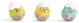 Hape Wobble Rattle Egg Set