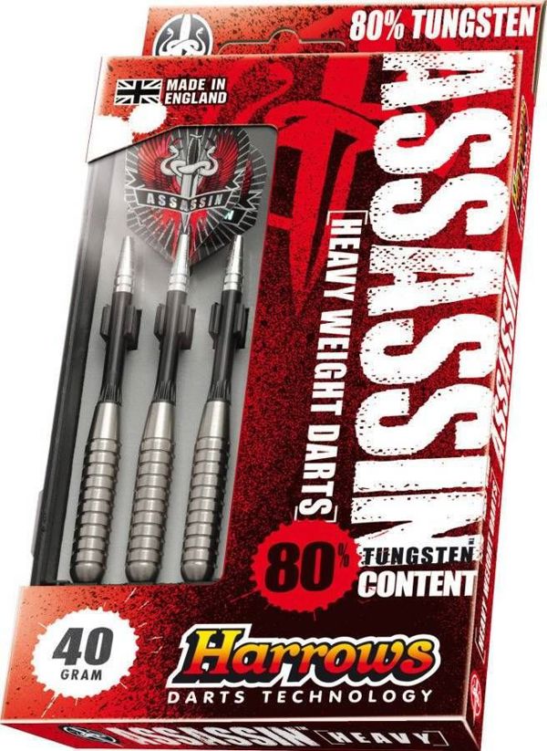 Harrows Assassin Heavy Steeltip Βελάκια, 32g, Ατσάλινη Μύτη