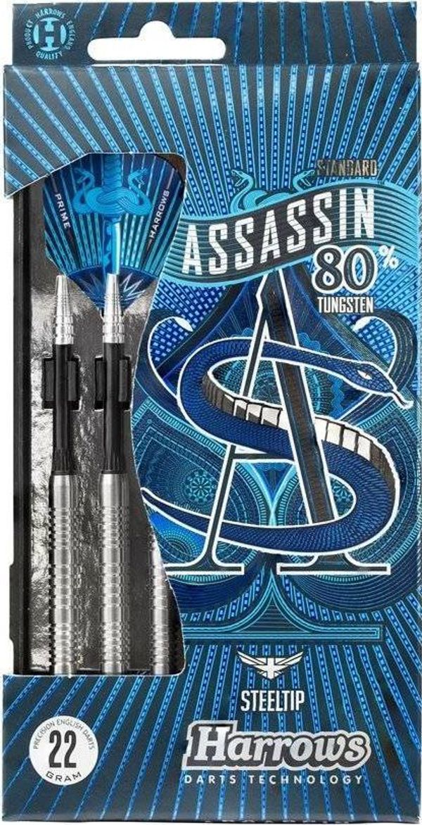 Harrows Assassin Βελάκια Steeltip 80% Tungsten 23g