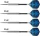 Harrows Assassin Βελάκια Steeltip 80% Tungsten 23g