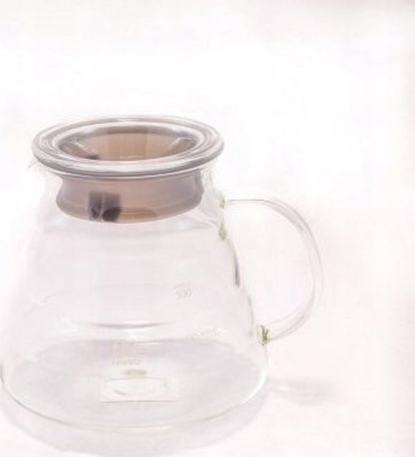 Hario Range Server V60-02, Γυάλινη Κανάτα Καφέ, 600ml