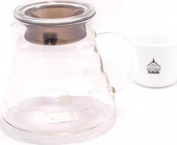 Hario Range Server V60-02, Γυάλινη Κανάτα Καφέ, 600ml