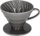 Hario Hario κεραμικό Drip V60-02 Γκρι 9021045 4977642727946
