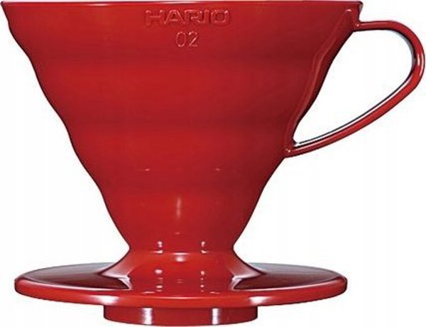 Hario Hario κεραμικό Drip V60-02 Κόκκινο