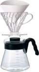 Hario V60-02 Drip Coffee Maker – Πλαστικό Εκχυλιστή Καφέ, Διάφανο, Μέγεθος 02