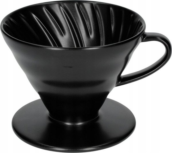 Hario Hario κεραμικό Drip V60-02 Μαύρο 9021047 4977642729780
