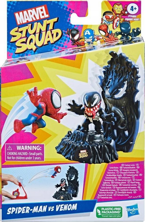 Hasbro Stunt Squad Spider-Man vs Venom