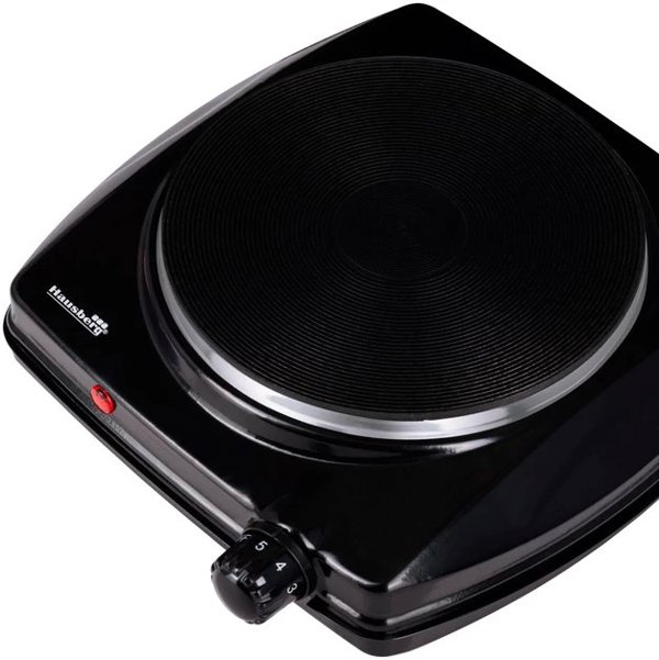 Hausberg HB-519NG Ηλεκτρική Εστία 1000W, Φορητή Αντισταλινική Εστία Μαγειρέματος