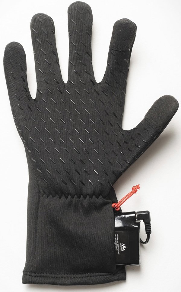 HeatX Heated Liner Gloves XL - Black