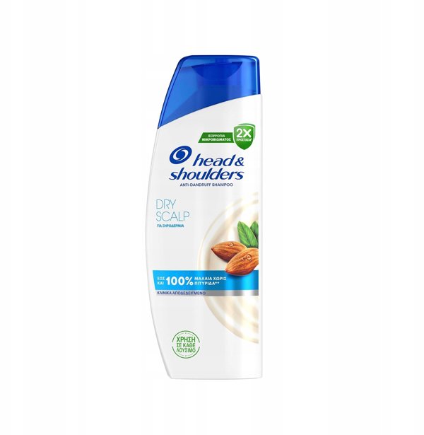 HEAD & SHOULDERS Dry Scalp Σαμπουάν κατά της πιτυρίδας με αμυγδαλέλαιο 330 ml