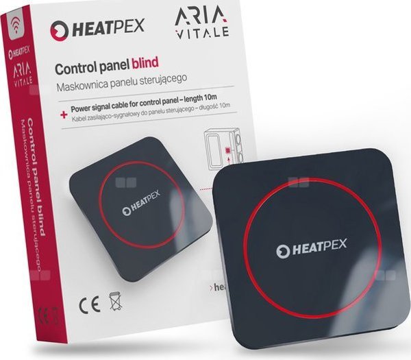 Heatpex Maskownica πίνακα χειρισμού AriaVitale με καλώδιο τροφοδοσίας και σήματος 10 m