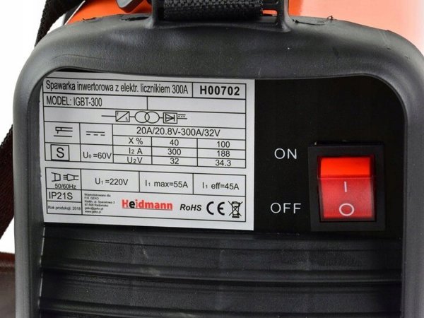 Heidmann Spawarka inwertorowa 330 IGBT NEW (1)