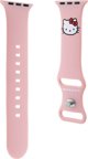 HelloKitty Hello Kitty Λουράκι HKAWLSCHBLP Apple Watch 42/44/45/49mm ροζ λουράκι Σιλικόνη Κεφάλι Kitty