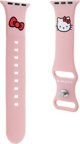 HelloKitty Hello Kitty Λουράκι HKAWLSCHBLP Apple Watch 42/44/45/49mm ροζ λουράκι Σιλικόνη Κεφάλι Kitty