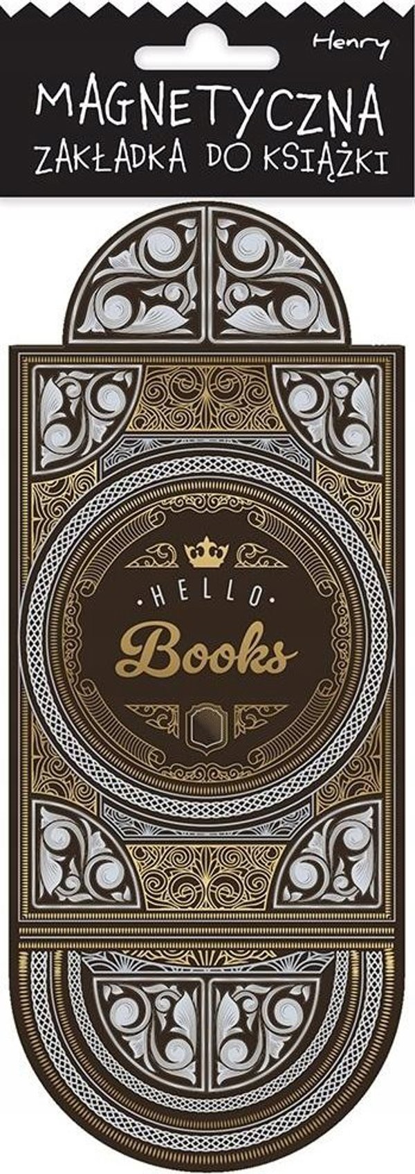 Μαγνητικός σελιδοδείκτης οβάλ Hello Books HENRY